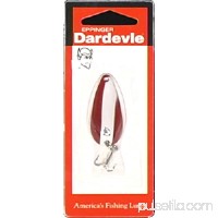 Dardevle Spinner Spoon, Red/White 005109165